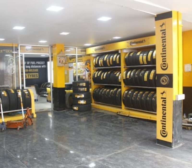 Continental tyres for your vehicle at tyre shop Ranchi